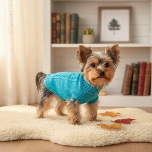 Blue Pet Sweater Size M